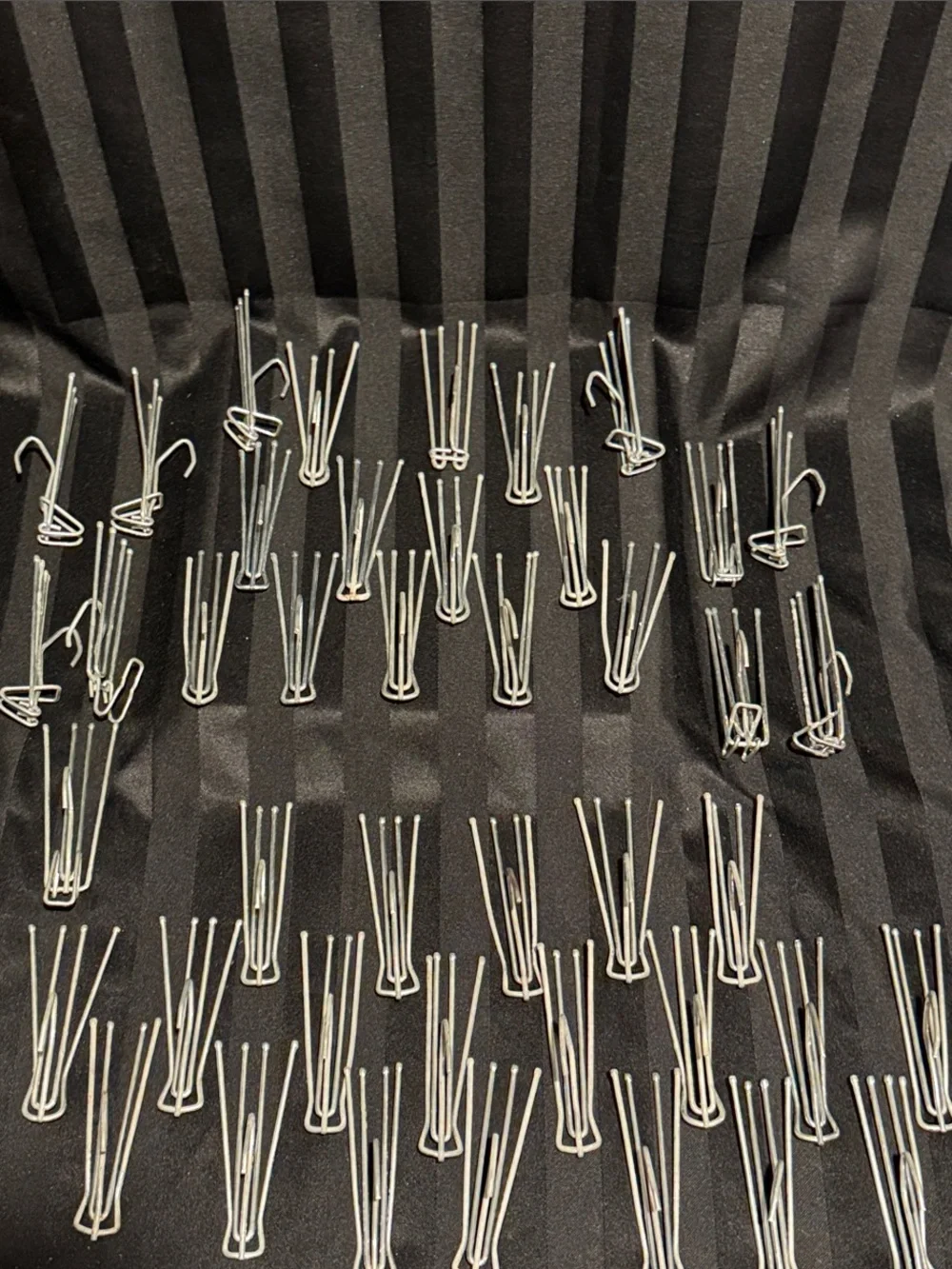 Lot of Vintage-Metal Drapery Hooks #44